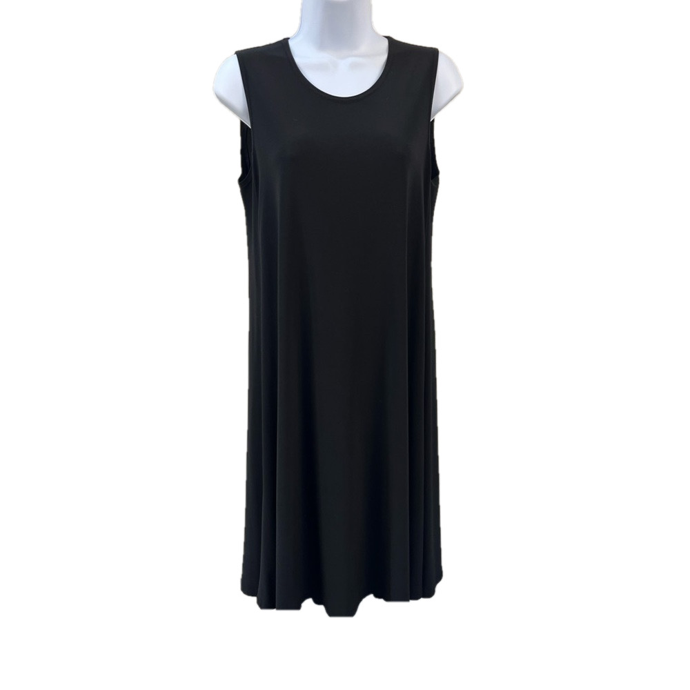 Dress Barn black sleeveless dress size 8